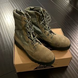 Thorogood Sage Green Steel Toe Boots